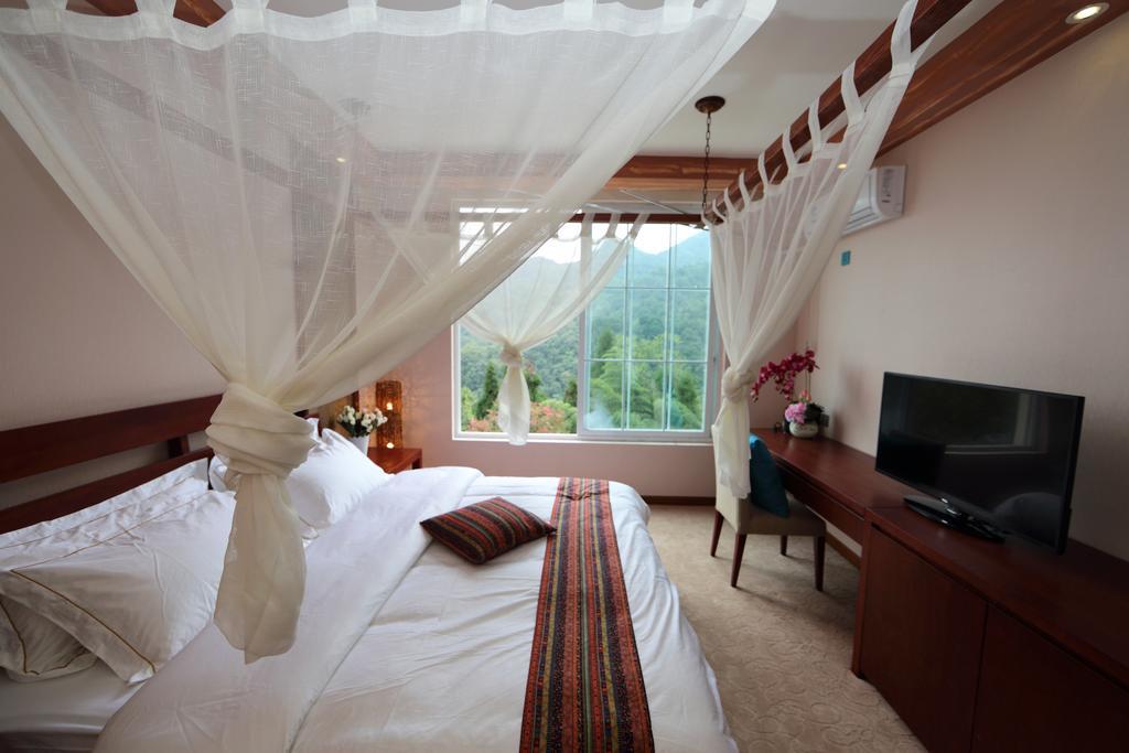 Panshan Tingquan Tuwo Holiday Resort Лэшань Номер фото