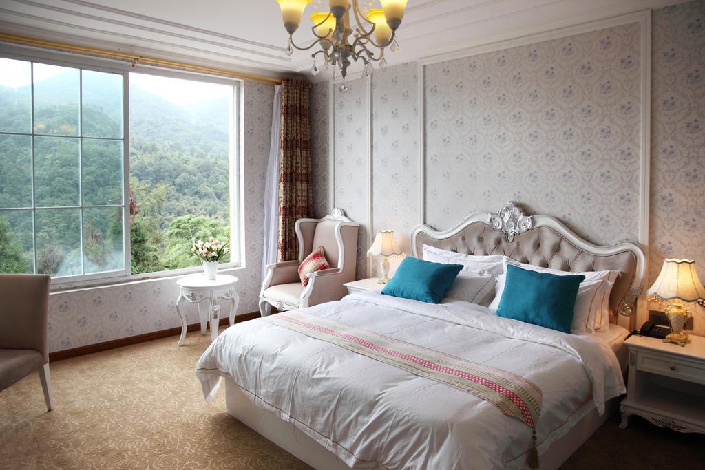 Panshan Tingquan Tuwo Holiday Resort Лэшань Номер фото