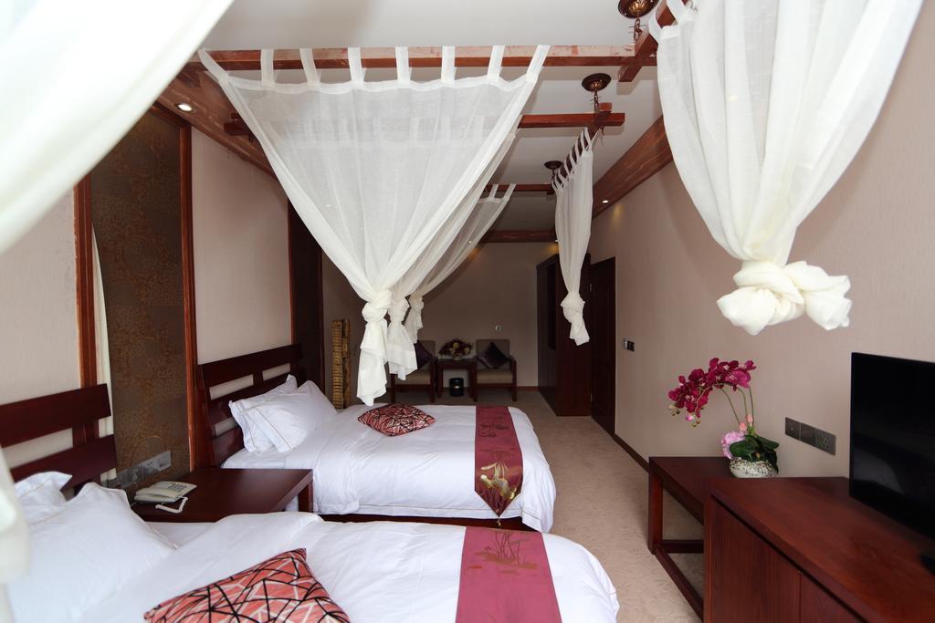 Panshan Tingquan Tuwo Holiday Resort Лэшань Номер фото