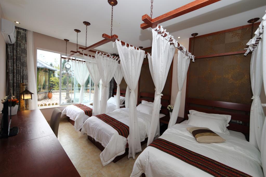 Panshan Tingquan Tuwo Holiday Resort Лэшань Номер фото